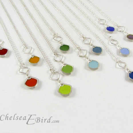 Chelsea Bird Designs Chroma Single Pendants All Colors