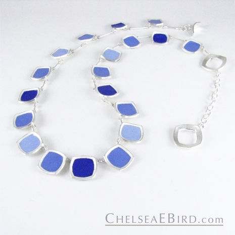 Chelsea Bird Jewelry Chroma Full Blue Necklace