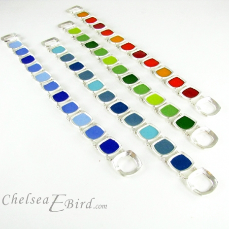 Chelsea Bird Designs Chroma Bracelets