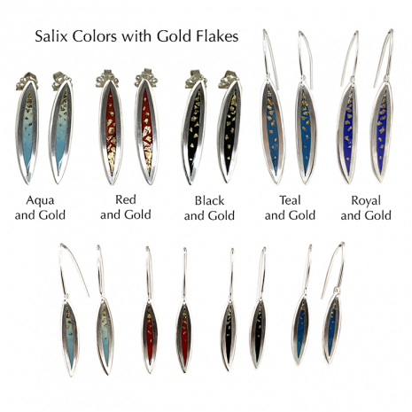 Salix Gold Flake Colors by Chelsea E. Bird