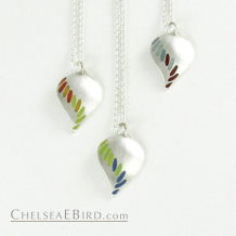Chelsea Bird Jewelry Parra Medium Enameled Pendants