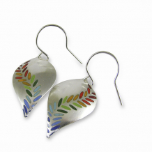 Chelsea Bird Jewelry Parra Large Rainbow Hook Earrings