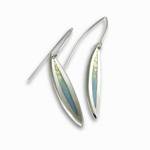 Salix Aqua and Gold SM Hooks by Chelsea E. Bird