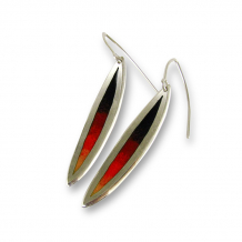 Salix Med. Red Fade Hooks by Chelsea E. Bird