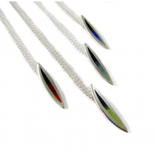 Salix Small Fade Pendants by Chelsea E. Bird